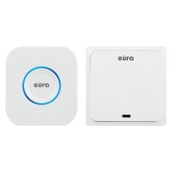 Dzwonek bezp. bezbateryjny EURA bezprzewodowy WDP-82H2 CHILL-OUT kinetyczny