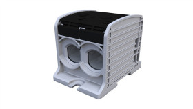 Złączka Szynowa Gwintowa Al/Cu Stb 185-2 (87820) Simblock Czarny 81202007