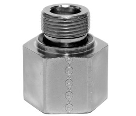 Złączka hydrauliczna, Złacze A: BSPP męski, Złacze B: BSPP żeński, Stal, 250bar