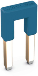 Jumper, 2-fold, blue for conductor entry, 221-942/000-006