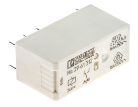 Przekaźnik mocy 24V dc SPDT Phoenix Contact, montaż PCB 1440Ω Otwór przezierny