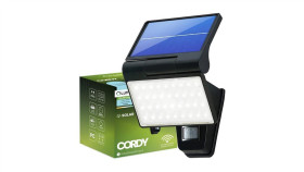 Naświetlacz Solarny Elewacyjny Led 6500K Ip44 Czujnik Ruchu I Zmierzchu Cordy...