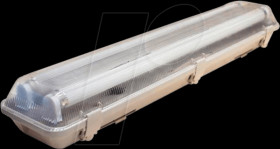 OPT 6734 LED-Tube-Fixture, 18 W, 1400 lm, 4500 K, 68.0 cm, IP65, 2 flames