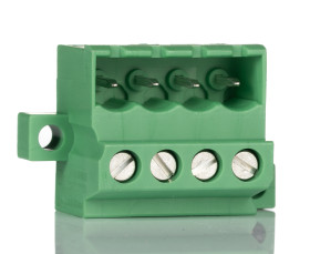Wtykowy blok zaciskowy 4 -pinowe raster 5.08mm Montaż na kablu Żeński Phoenix Contact