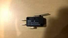 Mikroprzełącznik 15A 250VAC z blaszką