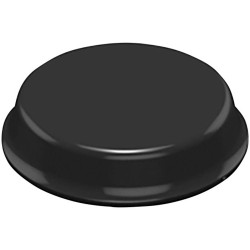 3M&#x2122; Bumpon&#x2122; SJ 5744 Black Polyurethane Rubber Foot 19mm x 4mm - Single