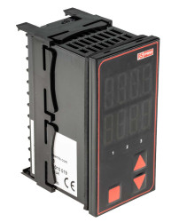 Regulator temperatury PID panelowy RS PRO Uz: 110→ 240 V AC wyjście Przekaźnik, SSR 3-wyjściowy wejście