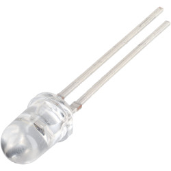 Vishay TEPT5600 570 nm, 20 &#xB0; 100 mW 2 Pins T-1 3/4 (5mm) Phototransistor