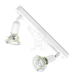 TK70-2 biały GU10 2X50W Brilum 2135