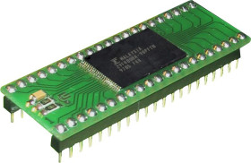 Kopia Pamięć FLASH 29F400 (Fujitsu) z adapterem DIL42 ( z możliwością emulacji eprom'a 27C400/27C4100)