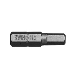 IRWIN&#xAE; 10504347 Screwdriver Bits Hex 4.0 x 25mm (Pack 10)