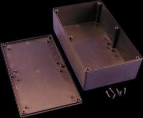 ABS enclosure, (L x W x H) 193 x 112 x 56 mm, black (RAL 9005), IP54, 1591XXESBK