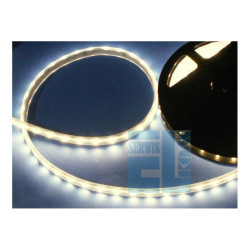 SZNUR TAŚMA DIODOWA ELASTYCZNA / GIĘTKA LED BIAŁA CIEPŁA 12V - 50cm - w osłonie