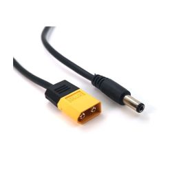 Przewód elastyczny wtyk XT60 - wtyk DC Jack 5,5x2,5mm - 45cm