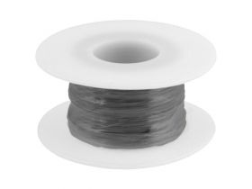 Drut miedziany cynowany 0,5mm czarny 10m