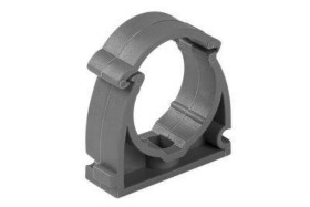 Uchwyt zamykany do rur elektroinstalacyjnych, sztywnych UZE 32 zamykany szary /opakowanie 50szt/