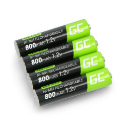 Akumulator Green Cell HR03 AAA Ni-MH 800mAh - 4szt.