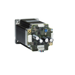 NEMA 23 smart stepper motor 12 to 52V, 55Ncm, 256 µSteps, SixPoint ramp controller with USB, S/D RS485 and CAN interface, SensOs
