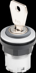 JRMSSA17E Key switch - RONDEX-JUWEL, silver