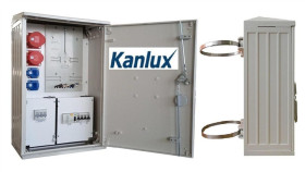 Rozdzielnica Elektryczna Budowlana Na Słup (2X2p+Z, 1X16a/5P, 1X32a/5P)...