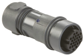 Złącze wielostykowe przemysłowe 22-pinowe Montaż na kablu Gniazdo Bulgin