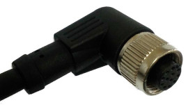 Przewód czujnik-siłownik ze złączem Złącze M12 liczba rdzeni 12 długość 2m Rodzaj A Żeńskie