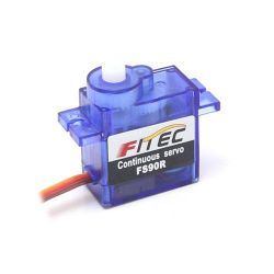 Micro 360° Continuous Rotation Servo (FS90R)