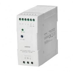 Zasilacz przemysłowy, na szynę DIN, 24VDC, 1,7A, 40W, w plastikowej obudowie,OR-PSU-1662