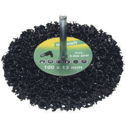 Wolfcraft 1674000 Universal Cleaning Disc 100mm Removes Rust &amp; Contaminants