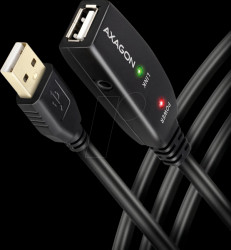 ADR-215 Active USB 2.0 cable, A connector &gt; A socket, 15 m