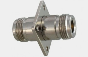 Gniazdo N podwójne montażowe łącznik gn.N/gn.N beczka N EN-233