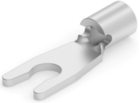Uninsulated forked cable lug, 0.3-1.42 mm², AWG 22, M2.5, metal, 53175-1