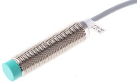 Czujnik zbliżeniowy M12 Indukcyjny 4 mm Pepperl + Fuchs Niewpuszczany 5 → 36 V dc długość 50mm Gwintowany