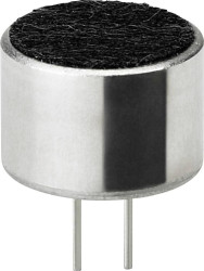 Monacor 0233660 Mikrofon elektretowy 1.5 - 10 V Zakres częstotliwości=50 Hz - 16000 Hz