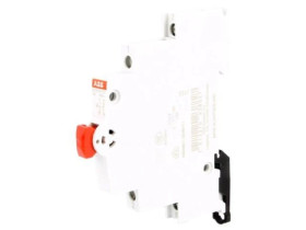 E215-16-11C Moduł: przełącznik przyciskany 250VAC 16A na szynę DIN 9mm