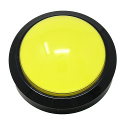 Massive Arcade Button with LED - 100mm Yellow