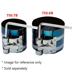 Zestaw testowy pojazdów, typ: Sprężarki pierścieniowe tłokowe, w zestawie: Ściskacz do pierścieni tłokowych, średnica