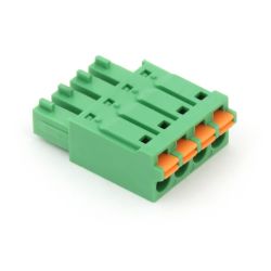 2EDGKN-3.81-4P - Listwa zaciskowa sprężynowa żeńska 4pin, raster 3,81mm