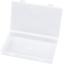 Box, transparent, (L x W x D) 176 x 112 x 27 mm, BYB-7-30L0044