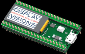 TFT display, 0.96&quot;/2.4 cm, with touch function, 160 x 80, EA RAPICOTFT009