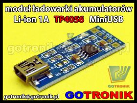 Moduł ładowarki akumulatorów Li-ion TP4056