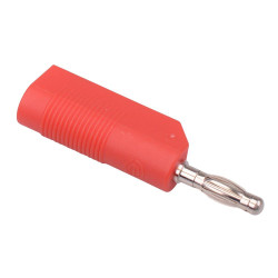 Red 4mm Stackable Banana Test Plug 10A 60VDC R8-27A