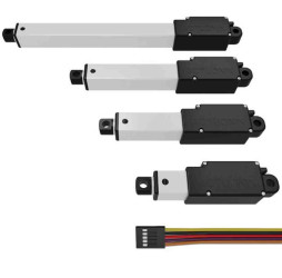 Siłownik liniowy elektryczny długość skoku 30mm Actuonix Napięcie wejściowe 12V dc Mikrosiłownik liniowy