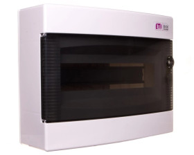 Rozdzielnica modułowa 1x12 natynkowa drzwi dymne / IP 40 400V AC / ECT12PT 001101001
