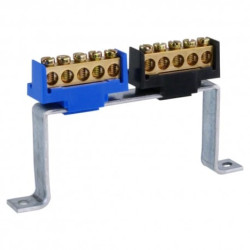 Listwa zaciskowa 4-modułowa 4M 2x5P M-L 1006.04 0650