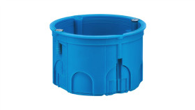 Puszka Podtynkowa 40Mm Głębokości Z Wkrętami Niebieska Z60kw 34049203