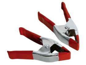 Zestaw metalowych zacisków sprężynowych 2szt. 10cm