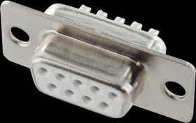 BU9LK/V D-Sub female 9 pin with solder cups