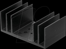 SK 18/37,5/SA-CB Heat sink, 37.5 mm, aluminum, 3.5 K/W, SOT-32/SOT-9/TO-3/TO-66