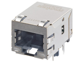 Złącze RJ45 Żeński Złącze RJ45 Montaż na panelu Molex 8-żyłowe